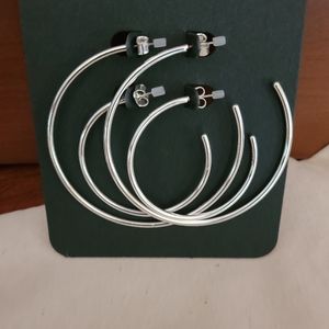 Hoop Earrings Set